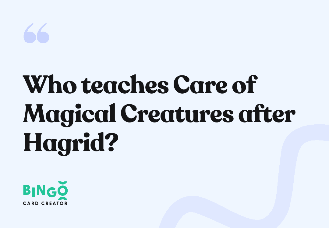 care of magical creatures