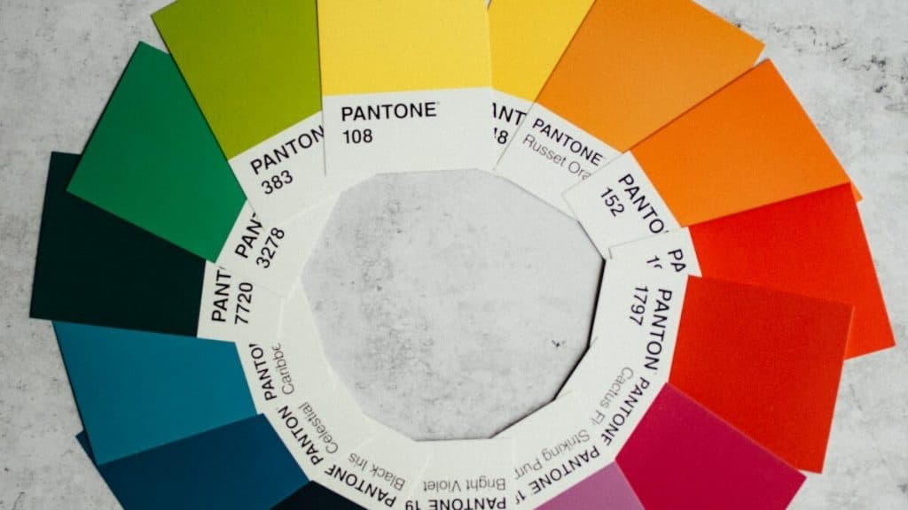 red yellow and green paper